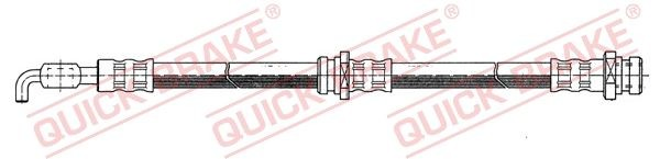 58912 Quick Brake Шланг гальмівний задній